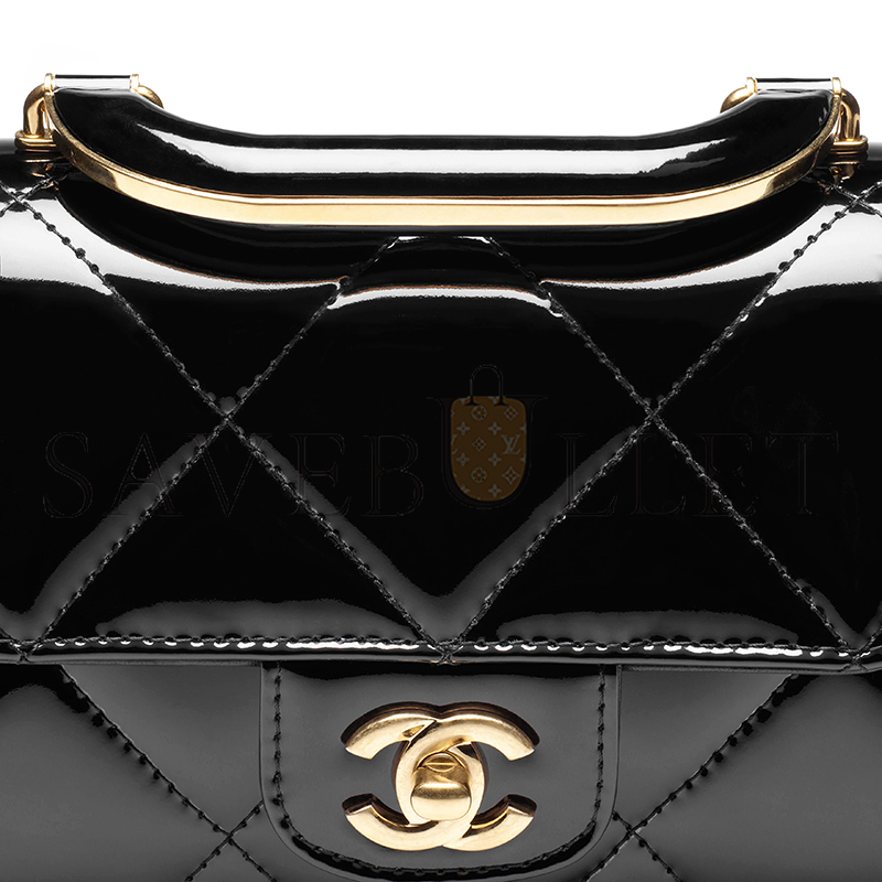 CHANEL MINI FLAP BAG WITH TOP HANDLE AS5805 (18.5*13*4.5cm)